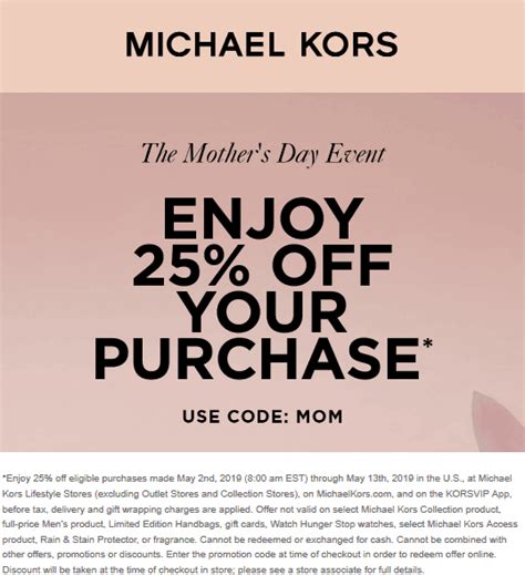 aktonscode michael kors|Michael Kors first order promo code.